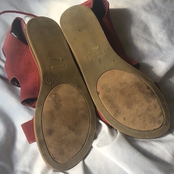 Cute Burgundy Sandals❤️ - Picture 6 of 6